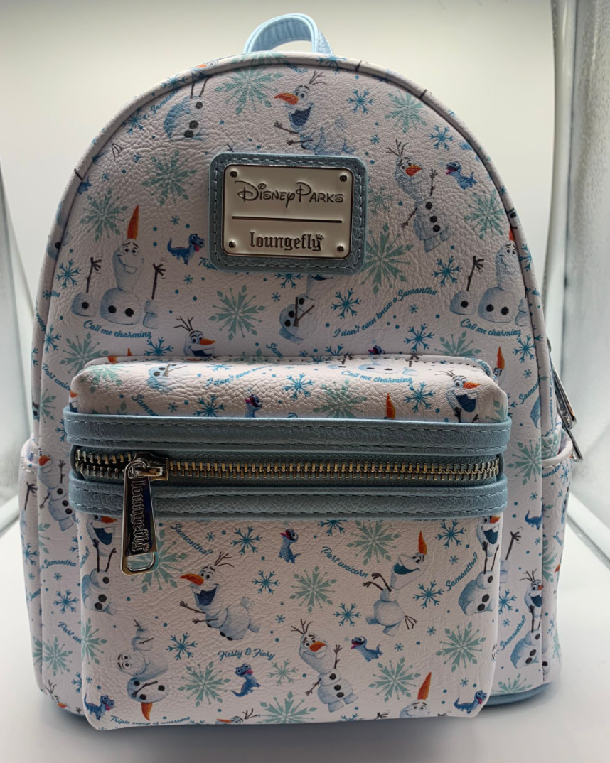 Disney Parks Loungefly Frozen Olaf Salamander Mini Backpack New with Tag