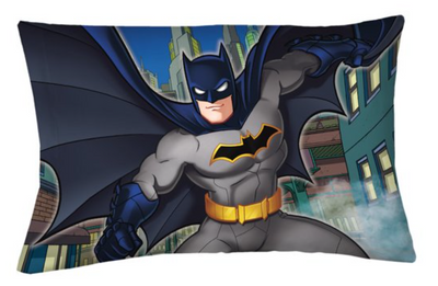 DC Comics Batman Kids Twin Sheet Set Blue and Black New Sealed