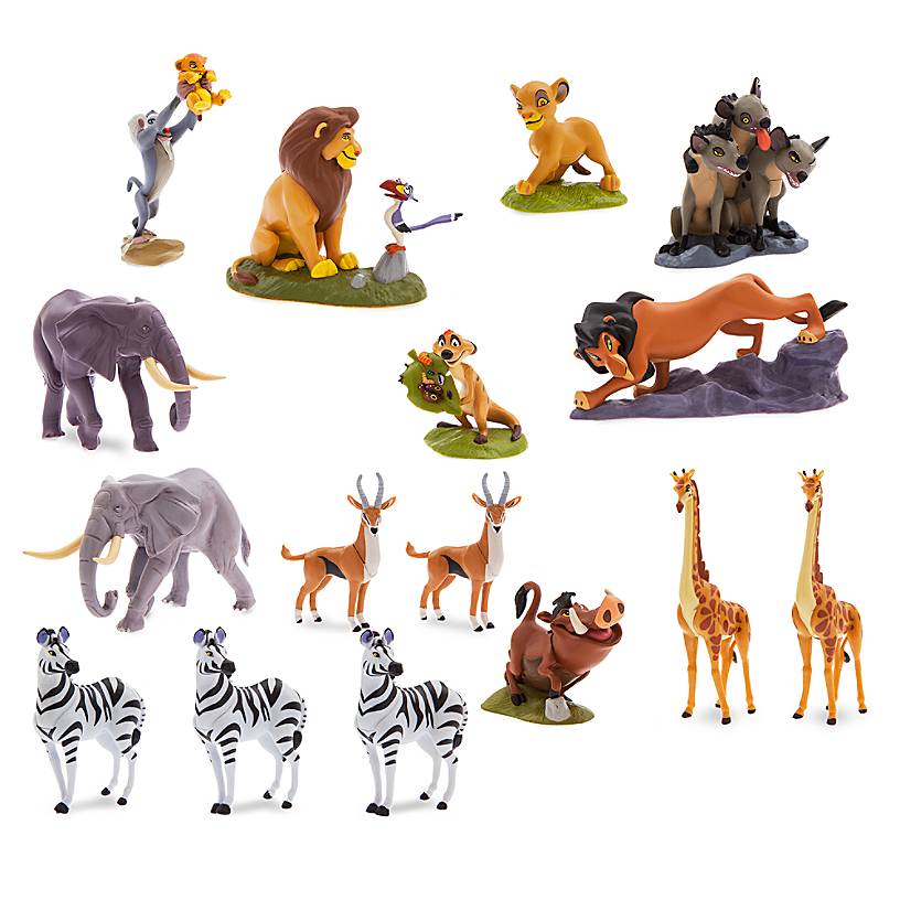 Disney The Lion King Mega Play Set Figurine Set of 18 New with Box