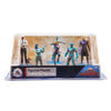 Disney Store Captain Marvel Figure Set Figure Play Set 6 Playset Cake Topper New