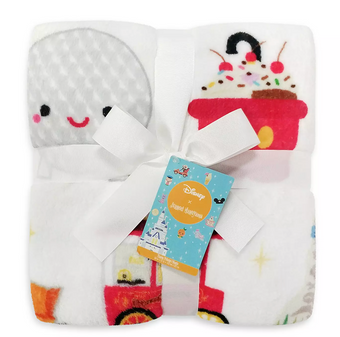 Disney Parks Cuties Figment Tiki Fleece Throw by Jerrod Maruyama New with Tag