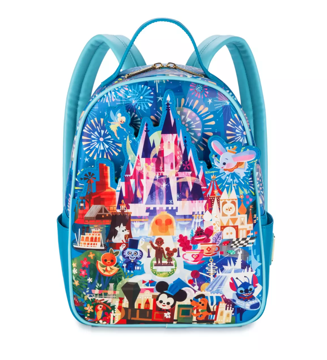 Disney Parks Joey Chou Hitchhiking Ghost Stitch Mini Backpack Loungefly New Tag