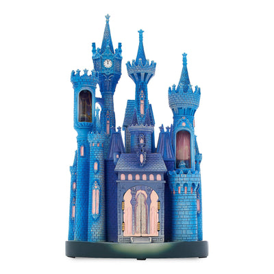 Disney Parks Cinderella Castle Light-Up Figurine Limited Release New with Box