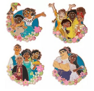 Disney Parks Encanto Madrigal Family Pin Set New With Card