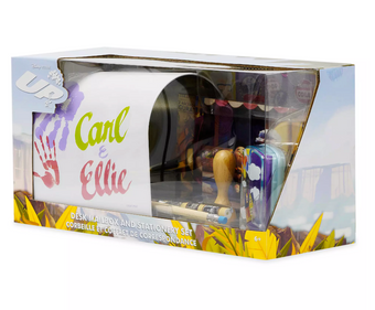 Disney Up Carl & Ellie Desk Mailbox and Stationery Set New with Box