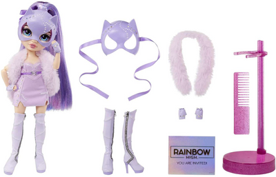 Rainbow High Costume Ball Violet WIllow Fashion Doll Toy New With Box