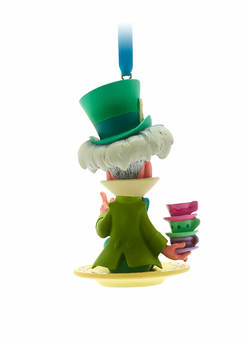 Disney Sketchbook Mad Hatter Alice in Wonderland Christmas Ornament New with Tag