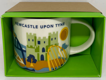 Starbucks You Are Here Collection Newcastle Upon Tyne Coffee Mug New With Box
