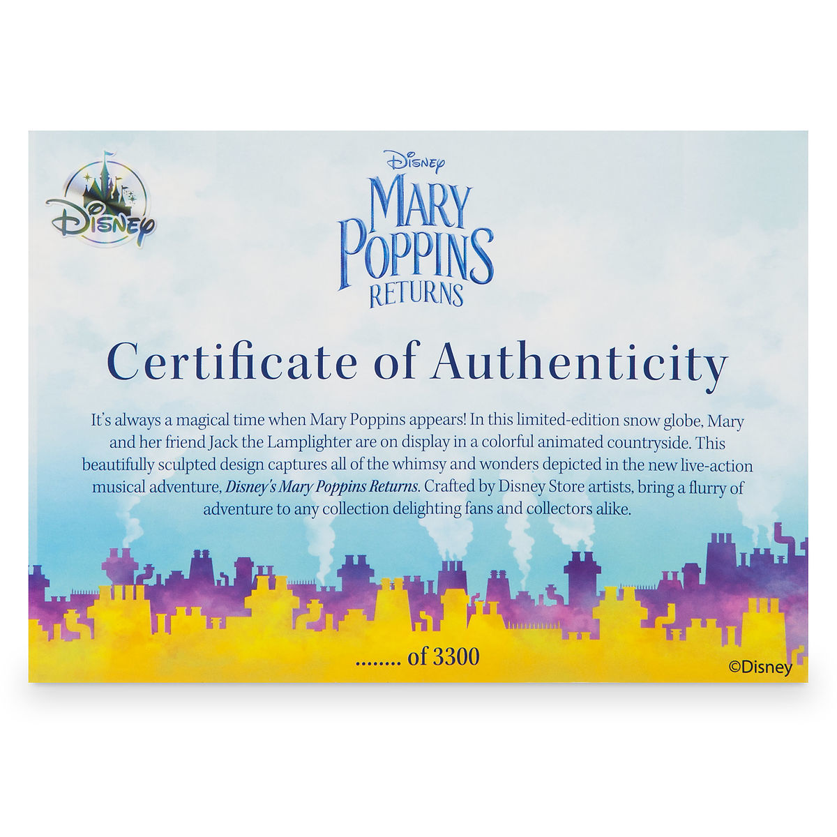 Disney Mary Poppins Returns 16 inc Doll Limited Edition New with Box