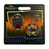 Disney Designer Midnight Masquerade Villains Evil Queen Limited Pin Set New Card