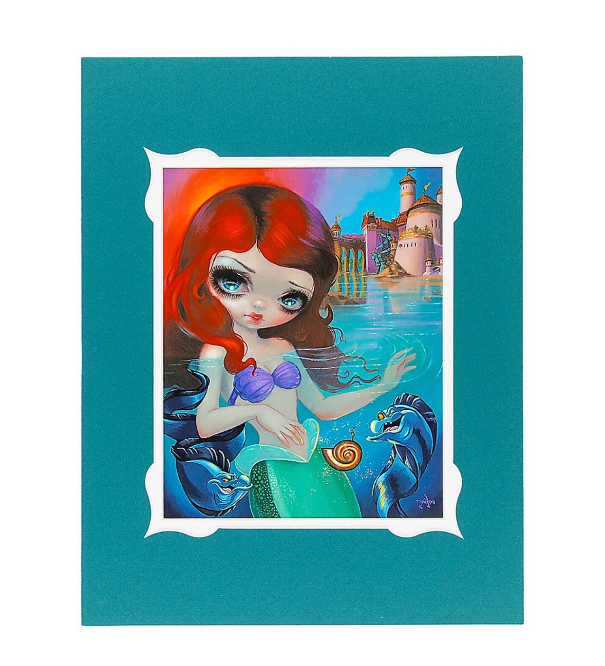 Disney Parks Ariel Deluxe Print by Becket Griffith New