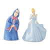 Enesco Disney Ceramics Cinderella and Fairy Godmother Salt & Pepper New with Box