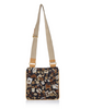 Madrid Life is a Game Dark Brown Shoulder Bag Made in Italy by Divo Diva New