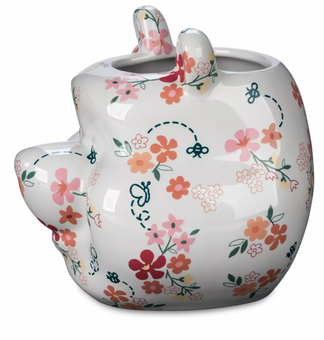 Disney Winnie the Pooh Figural Floral Coffee 25oz Mug New