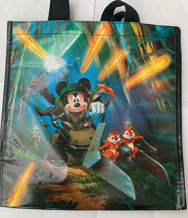Disney Parks Mickey Mouse Star Wars Reusable Tote New with Tag