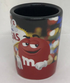 M&M's World Welcome to Fabulous Las Vegas Sign Yellow and Red Character Shot New