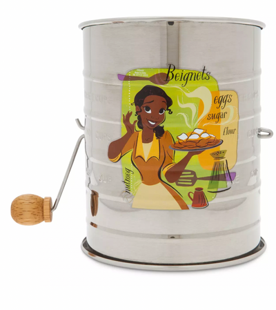 Disney EPCOT Food & Wine Festival 2022 Tiana Stainless Steel Flour Sifter New