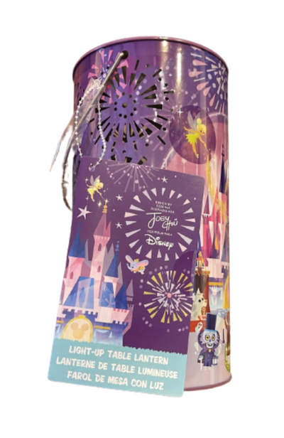 Disney Parks Joey Chou Cinderella Castle Tin Light Up Table Lantern New with Tag