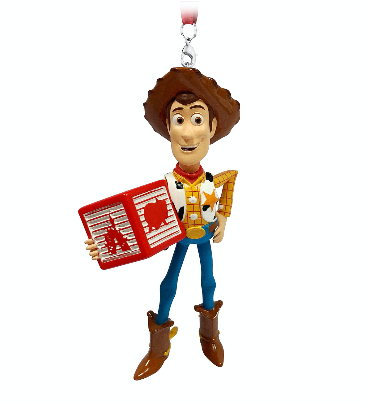 Disney Parks Toy Story 3D Woody Christmas Ornament New with Tag