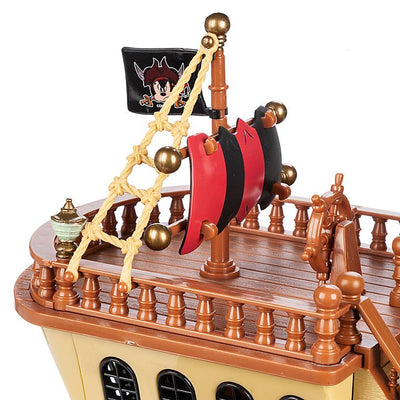 Disney Parks Mickey and Friends Pirate Ship Deluxe Play Set New with Box