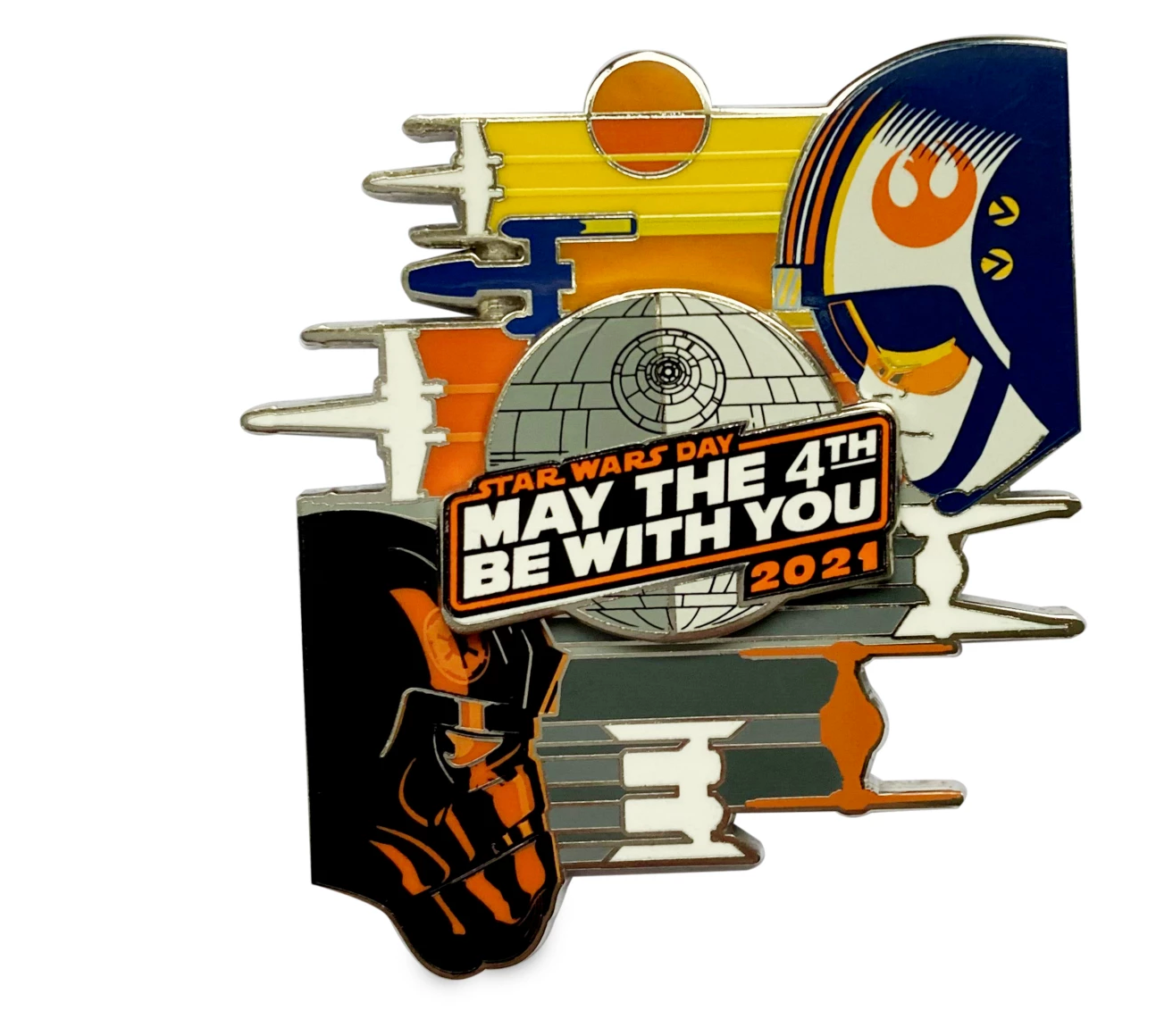 Disney Parks Star Wars Day May the 4th Be With You 2021 Limited Pin New Card