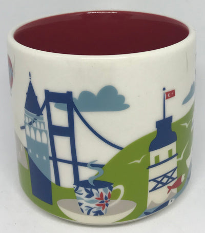 Starbucks You Are Here Collection Turkey Ceramic Coffee Mug New W Box