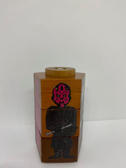 Disney Parks Star Wars Galaxy's Edge Wooden Game Darth Vader Maul Stormtrooper