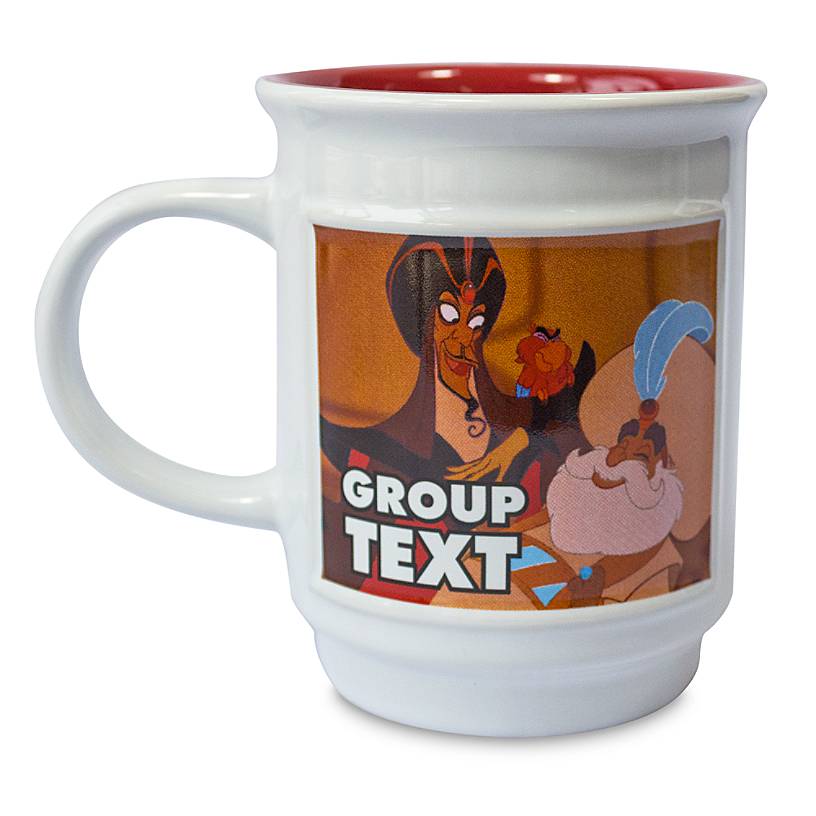 Disney Villains Aladdin Jafar Meme Coffee Mug New