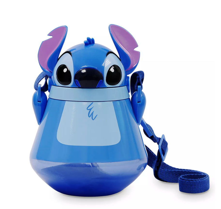 Disney Parks Stitch Flip Top Canteen for Kids New