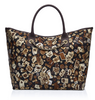Macao Life is a Game All Dark Brown Tote Bag Made in Italy by Divo Diva New