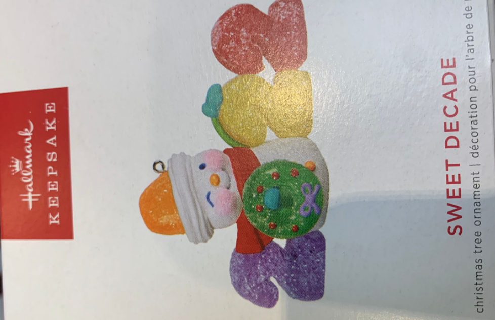 Hallmark 2022 Sweet Decade Christmas Ornament New With Box