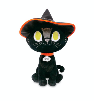 Disney Binx the Cat Plush Hocus Pocus Small New with Tag