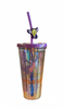 Disney Parks Epcot Figment One Little Spark Tumbler with Straw New