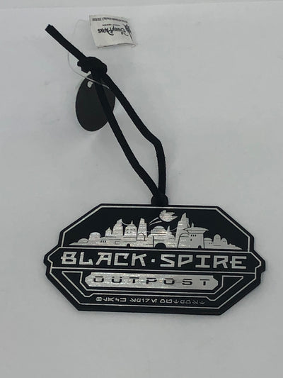 Disney Parks Star Wars Galaxy's Edge Black Spire Outpost Metal Ornament New