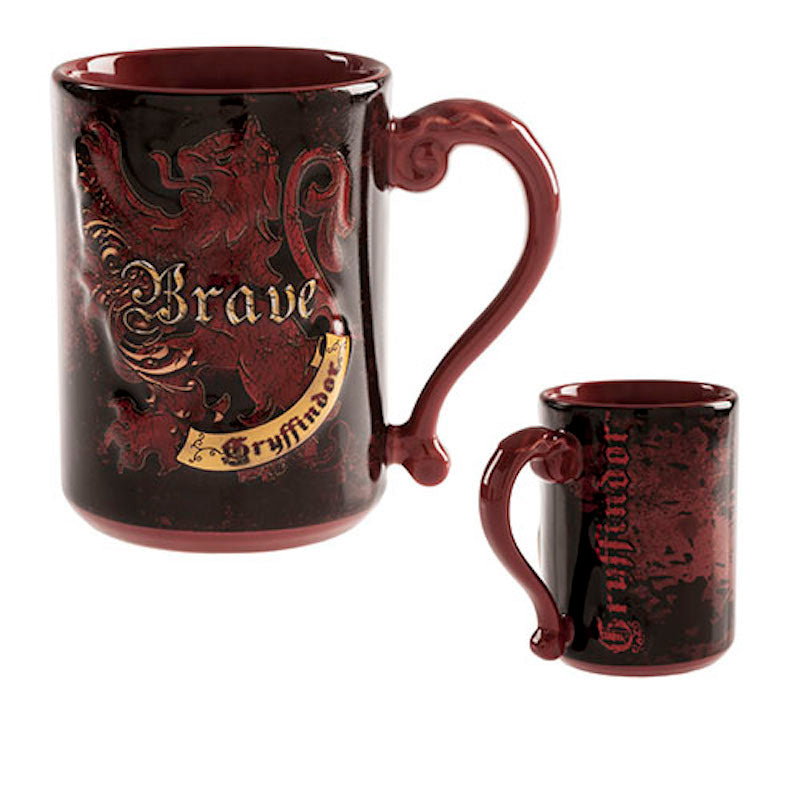Universal Studios Wizarding World Harry Potter Gryffindor Brave Coffee Mug New