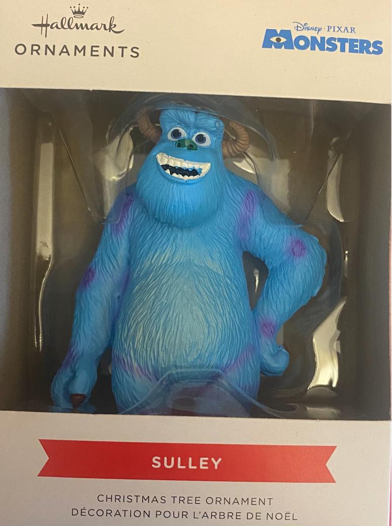 Hallmark Disney Pixar Monsters Sulley Christmas Ornament New with Box