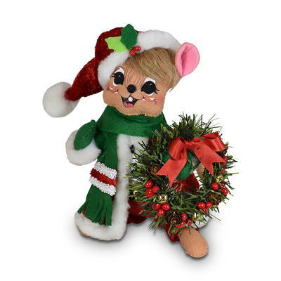 Annalee Dolls 2022 Christmas 8in Crimson Crush Mouse Plush New with Tag