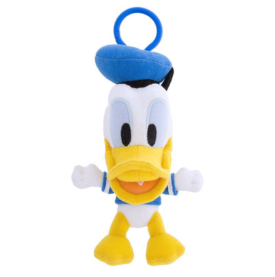 Disney Parks Donald Duck Big Face Plush Keychain New with Tags