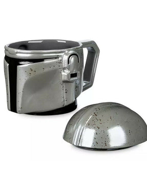 Disney Parks Star Wars The Mandalorian Helmet Mug With Lid New