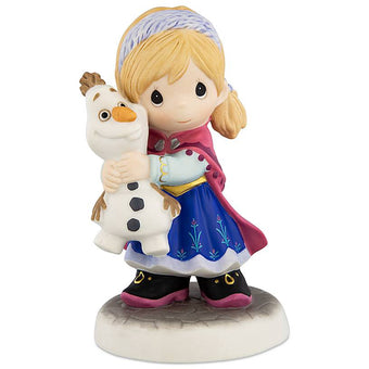 Disney Parks Anna and Olaf You Melt My Heart Figurine Precious Moments New w Box