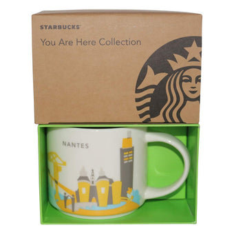 Starbucks You Are Here Collection Nantes Ceramic Coffee Mug New with Box