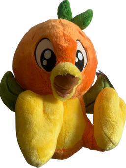 Disney Parks Florida Orange Bird Big Feet 10in Plush ORANGE SCENTED New with Tag