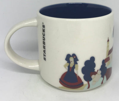 Starbucks You Are Here Strasbourg France Ceramic Coffee Mug New with Box