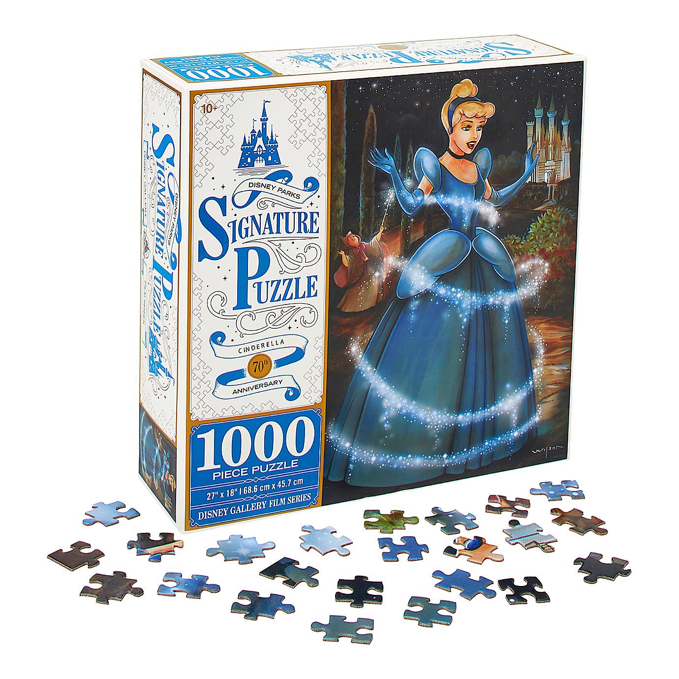 Disney Parks Signature Puzzle 70th Cinderella Trasformation 1000 pcs Puzzle New