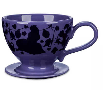Disney Alice in Wonderland Cheshire Cat Color Changing Teacup Mug New