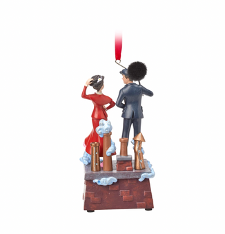Disney Sketchbook Mary Poppins and Bert Singing Christmas Ornament New with Tag