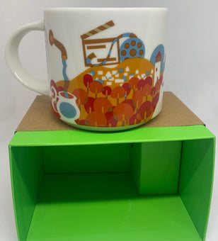 Starbucks You Are Here Collection Karlovy Vary Ceramic Coffee Mug New With Box