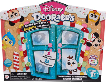Disney Doorables Countdown to Christmas Advent Calendar Mini Figures New w Box