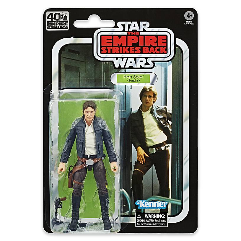 Disney Han Solo Bespin Star Wars: The Empire Strikes Back 40th Black Series New