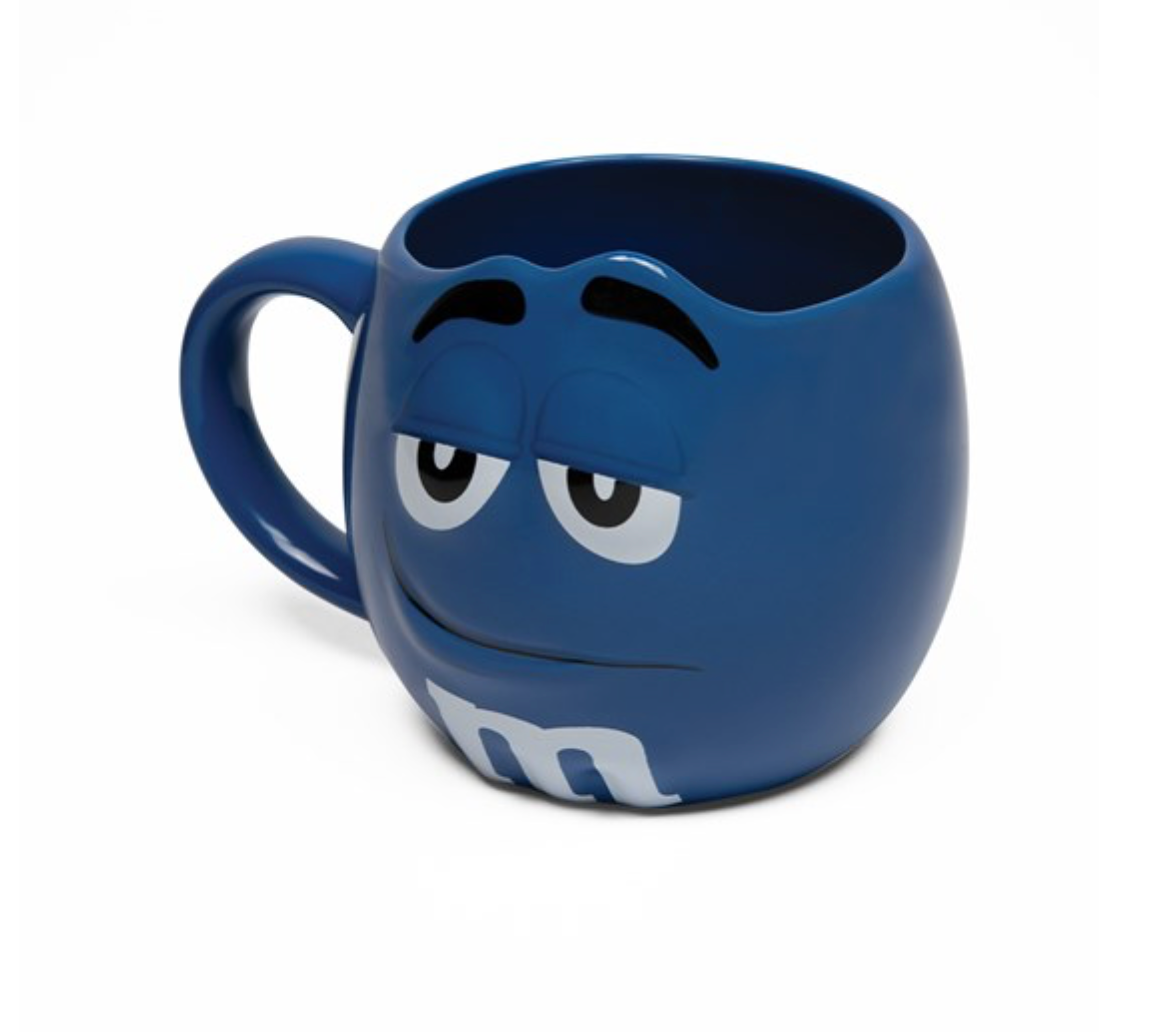 M&m's World Blue Character Logo Big Face Bowl New, 1 - QFC